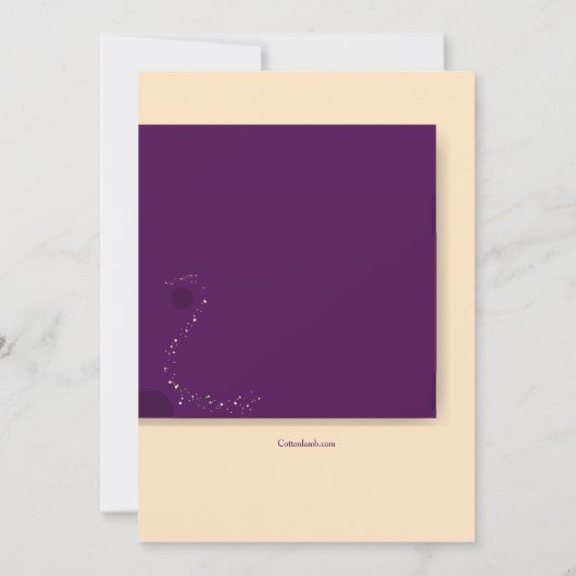 Lasst uns Tango Einladung (Rückseite)