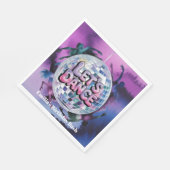 Lasst uns tanzen Geburtstagsparty Bash Serviette (Ecke)