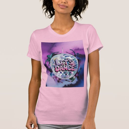 Lasst uns tanzen Geburtstagsparty Bash T-Shirt (Vorderseite)