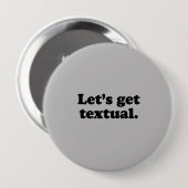 LASST UNS TEXTEN BUTTON (Vorne & Hinten)
