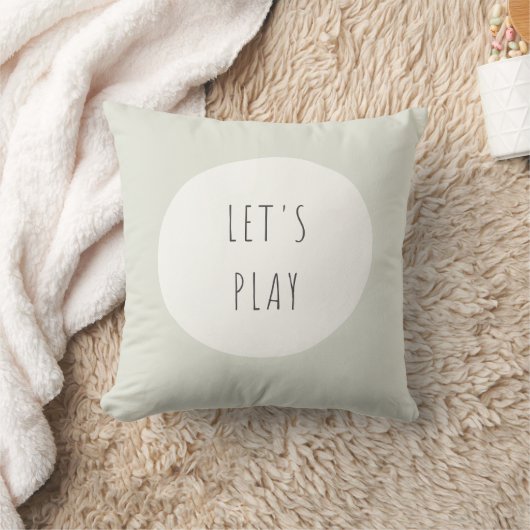 Lasst uns Throw Kissen spielen (Decke)