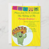 Lasst uns über die Party Einladung reden (Rückseite)