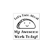 Lasst uns über meine Phantastische Arbeit heute Br Gummistempel (Prägung)