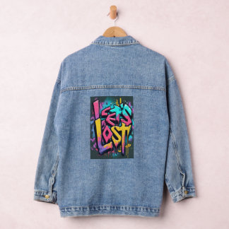 Lasst uns verlieren jeansjacke