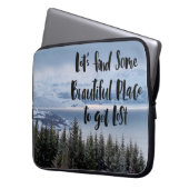 Lasst uns verlieren laptopschutzhülle (Vorderseite Links)