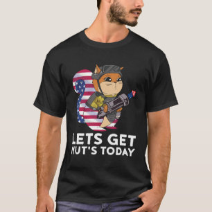 Lasst uns verrückt werden 4. Juli Eichhörnchen-Vat T-Shirt