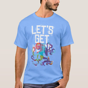 Lasst uns verrückte Tierliebhaber-Geschenke Freund T-Shirt