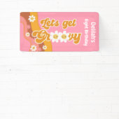 Lasst uns Vintagen Geburtstag erfrischend feiern Banner (InSitu)