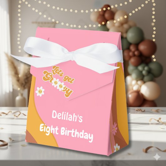 Lasst uns Vintagen Geburtstag erfrischend feiern Geschenkschachtel