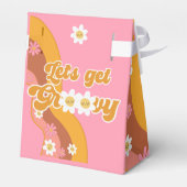 Lasst uns Vintagen Geburtstag erfrischend feiern Geschenkschachtel (Rückseite)