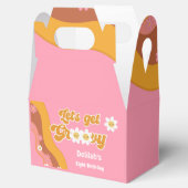 Lasst uns Vintagen Geburtstag erfrischend feiern Geschenkschachtel (Geöffnet)