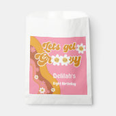 Lasst uns Vintagen Geburtstag erfrischend feiern Geschenktütchen (Vorderseite)