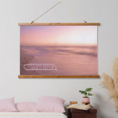 Lasst uns von allem wegkommen wandteppich mit holzrahmen (Schlafzimmer)