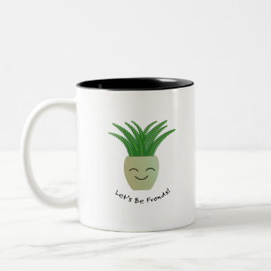 Lasst uns vor den Fronten liegen Zweifarbige Tasse