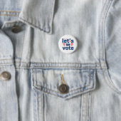 Lasst uns wählen gehen button (Beispiel)