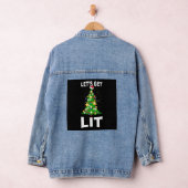 Lasst uns Weihnachten aufleuchten Jeansjacke (Hangar)