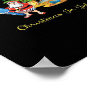 Lasst uns Weihnachten Essenziell bekommen Poster (Ecke)