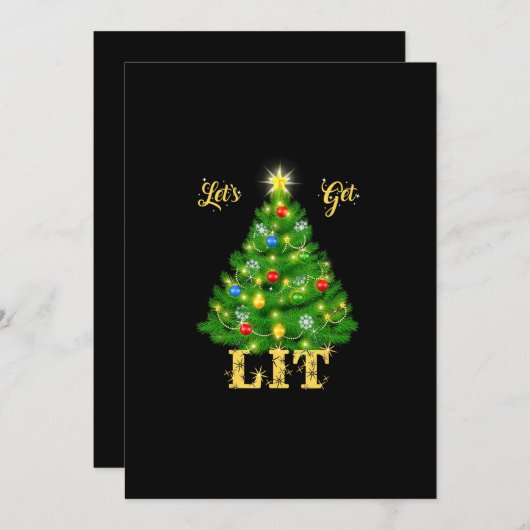 Lasst uns Weihnachten genießen (Vorne/Hinten)