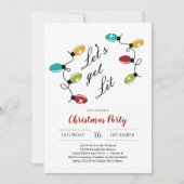 Lasst uns Weihnachten genießen Einladung (Vorderseite)