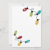 Lasst uns Weihnachten genießen Einladung (Rückseite)