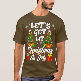 Lasst uns Weihnachten im Juli verweilen T-Shirt