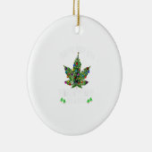 Lasst uns Weihnachten im Juli Weihnachtsbaum bekom Keramik Ornament (Rechts)