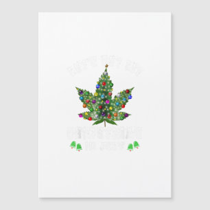 Lasst uns Weihnachten im Juli Weihnachtsbaum bekom Magnetkarte