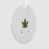 Lasst uns Weihnachten im Juli Weihnachtsbaum bekom Ornament (Vorderseite)