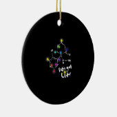 Lasst uns Weihnachten Ketamin holen Keramik Ornament (Rechts)