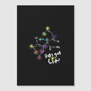 Lasst uns Weihnachten Ketamin holen Magnetkarte
