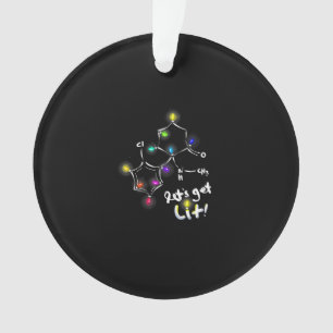 Lasst uns Weihnachten Ketamin holen Ornament
