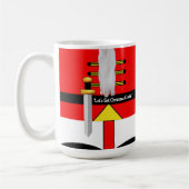 Lasst uns Weihnachten knacken Nutcracker bekommen Kaffeetasse (Links)