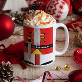 Lasst uns Weihnachten knacken Nutcracker bekommen Kaffeetasse