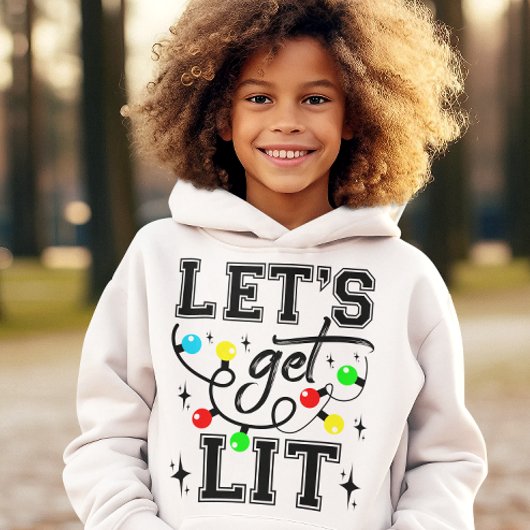 Lasst uns Weihnachten Party Funny - Weihnachten Li Hoodie