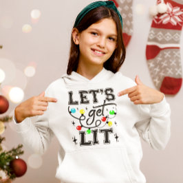 Lasst uns Weihnachten Party Funny - Weihnachten Li Hoodie