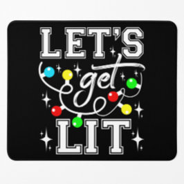 Lasst uns Weihnachten Party Funny - Weihnachten Li Mousepad