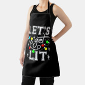 Lasst uns Weihnachten Party Funny - Weihnachten Li Schürze (InSitu)