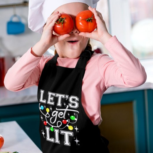 Lasst uns Weihnachten Party Funny - Weihnachten Li Schürze