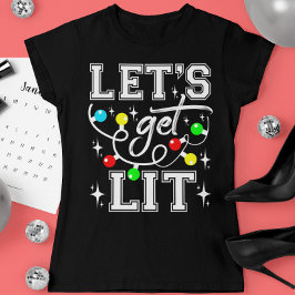 Lasst uns Weihnachten Party Funny - Weihnachten Li T-Shirt