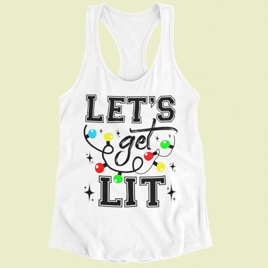 Lasst uns Weihnachten Party Funny - Weihnachten Li Tank Top