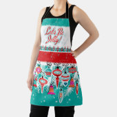 Lasst uns Weihnachten-Schürze sein Schürze (InSitu)