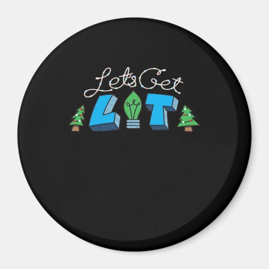 Lasst uns Weihnachts-Klassiker erleben Magnet (Vorne)