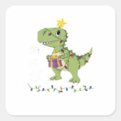 Lasst uns Weihnachts-Klassiker erleben Quadratischer Aufkleber (Vorderseite)