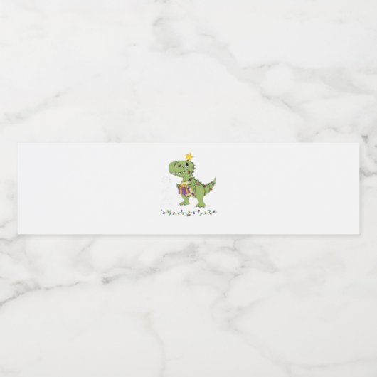 Lasst uns Weihnachts-Klassiker erleben Wasserflaschenetikett (Einzelnes Label)