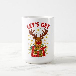 Lasst uns Weihnachts-Tasse bekommen Kaffeetasse