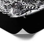 Lasst uns Weihnachts-Weihnachtsfeiern genießen Poster (Ecke)