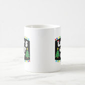 Lasst uns Weihnachtsbaum Merry Funny Jokes Sat. Kaffeetasse (Mittel)