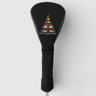 Lasst uns Weihnachtsdesign für den 25. Dezember be Golf Headcover