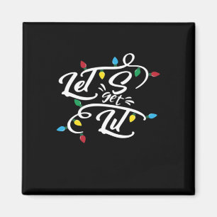 Lasst uns WeihnachtsLICHT Weihnachten Gelassen wer Magnet