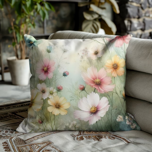 Lasst uns wilde Blume 🌷 Kissen (Von Creator hochgeladen)